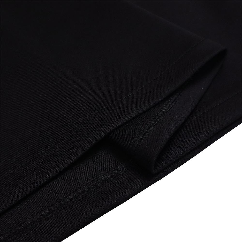 Spring and Autumn Women's Dress Plus Size Temperament Mesh Splicing Beading Loose Dresses