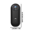 Thumb Camera Portable Action Camera Wearable Vlogging Device 170 Degree Wide Angle 1080P Waterproof Compact Cam for Sports