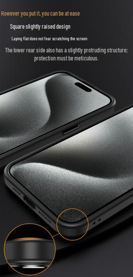 Magnetic Drop-Proof Lens Stand Case for iPhone 17 Pro Max/16 Pro/15