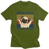 Custom Mens Pug Dog Pew Pew Madafakas T Shirt Short Sleeve Cotton Tshirt Tshirt Leisure Tee Clothes
