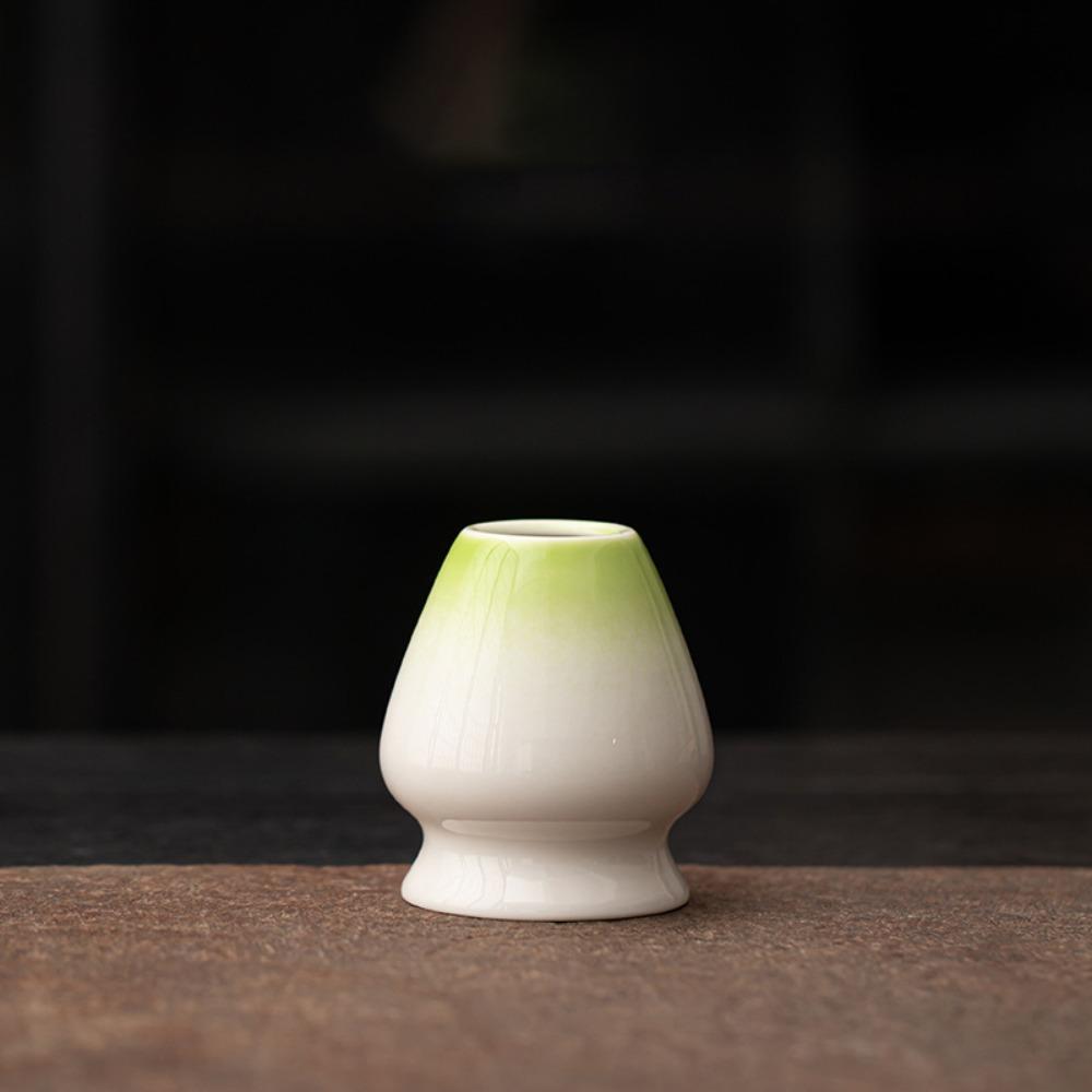 

Чайные принадлежности Подставка для матча-часен Чайная утварь Бамбуковый держатель для венчика Японский керамический держатель для часен style 6