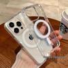 Transparent Magnetic Drop-Proof Acrylic Case for iPhone 16 Pro Max and iPhone 17