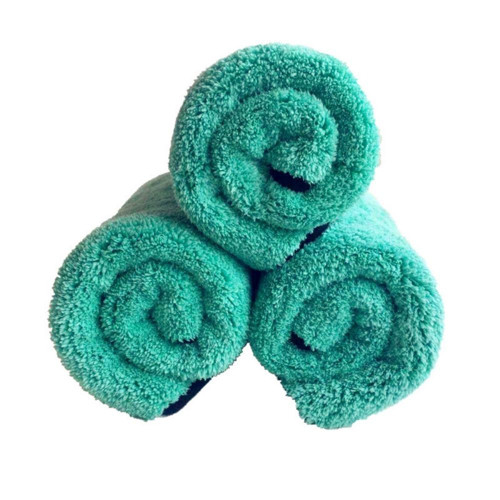 1 pz 1400GSM Coral Fleece Deluxe Car Wash Microfibra Asciugamano Peluche Pulizia Asciugatura Panno Cura Auto Dettaglio Lucidatura