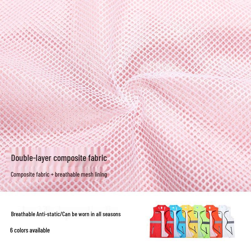 Reflective Custom Logo Volunteer Vest for Promotion Activities