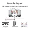 YSX Wireless Video Conference Omnidirectional Speakerphone (CN Version)