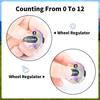 Golf Stroke Counter Portable Mini Quick Reset Golf Shot Stroke Putt Counter with Clip Golf Score Indicator for Golf Lover
