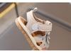 Summer Baby Girl Squeaky Sandals - Soft Sole, Non-Slip, Closed Toe Walker Princess Shoes