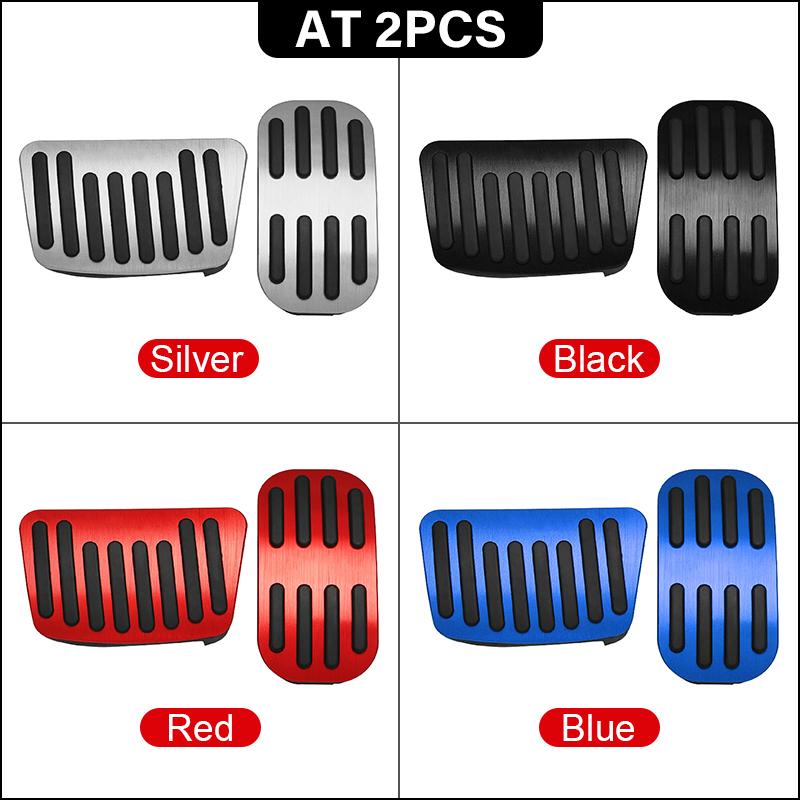 För Toyota Corolla Cross XG10 2021 2022 2023 Hybridbil Gaspedal Bromspedal Fotstöd Pedalplatta Ingen Borrning Skyddstillbehör