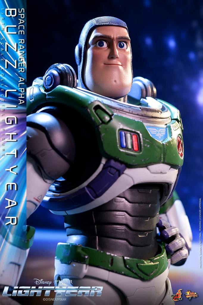 Movie Masterpiece Buzz Lightyear Buzz Lightyear Ranger Scale Approximately 30cm Tall (Space Alpha) 1/6 Figure, White,