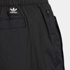 Adidas Originals Trefoil Flower Logo Embroidered Cuffed Casual Sports Pants Women Bottoms Black HP0081