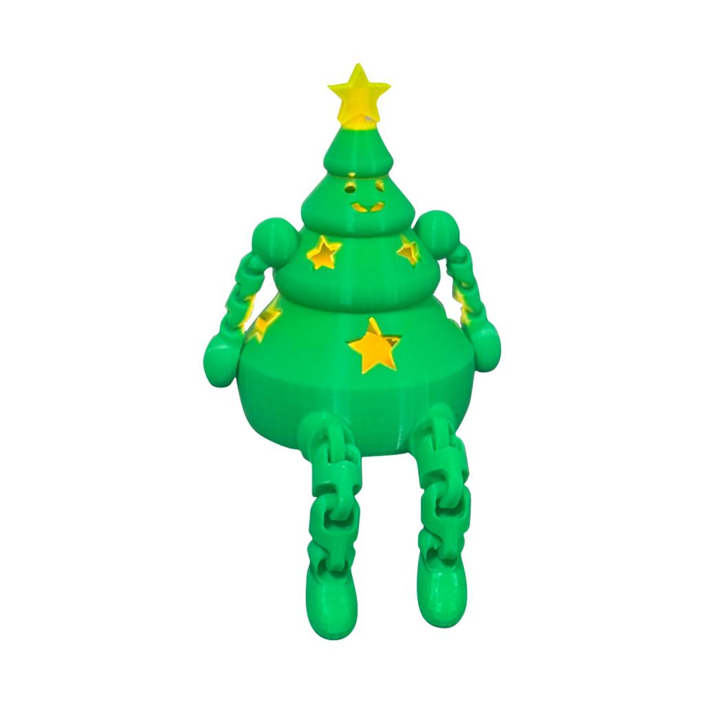 Movable Christmas Gift 3D Printing Of Movable Joints For Christmas