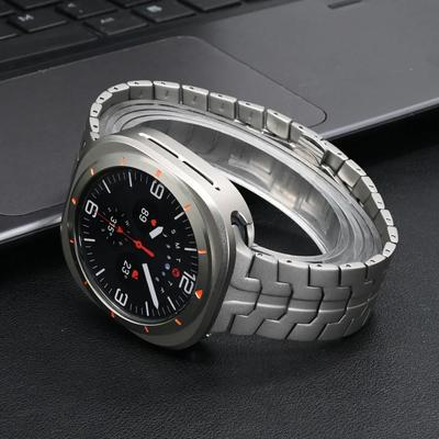 Stainless Steel Strap for Samsung Galaxy Ultra Band 47mm Metal Bracelet+case for Galaxy Ultra Replaced Men Wristband Accessories