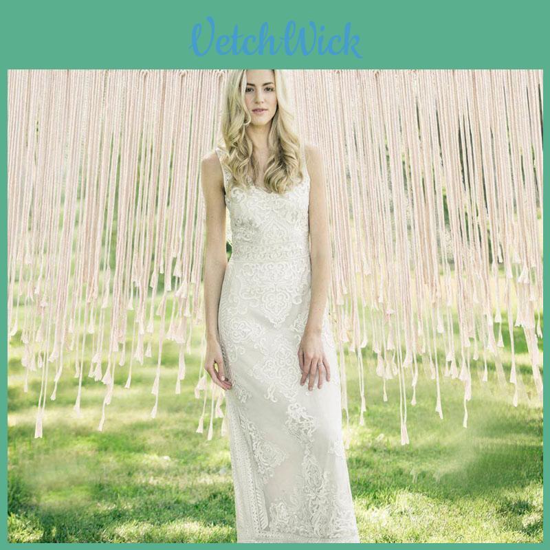 Stupenda Tenda Macramè per Sfondo Appendi Boho Gancio per Matrimonio per Elegante Arredamento Casa
