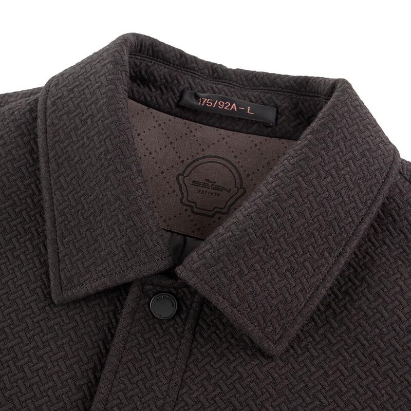 SEVEN Men's Modal Textured Lapel Casual Jacket