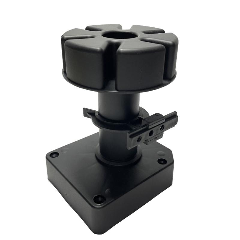 Pack of 10 Practical Kitchen Baseboards Clip Without Screws Adjustable Plastic Holders for 32 42mm Cabinet Legs