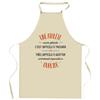 Planetee Tablier de cuisine Une Athlète Aussi Géniale | Cadeau Original Humour pour Cuisinière Vêtement Blouse de protection