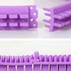 Plastic Cat Self Groomer Soft Tooth Cat DIY Rubbing Ring Cat Grooming Massage Brush  DIY Assembly