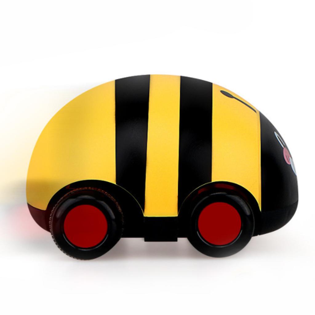 Kids Pull Back Vehicle Cartoon Look Drop Resistant Plastic Educational Interactive Pull Back Car