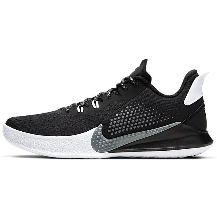 Nike Mamba Fury Black White Smoke