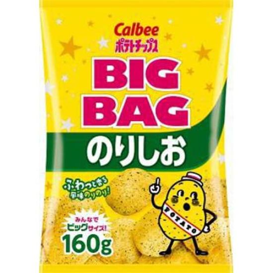 

Calbee BIG BAG Potato Chips Norishio 160g x 12 bags
