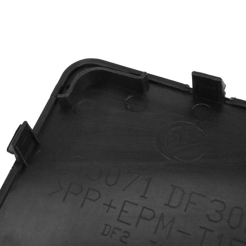 AA92-Rear Bumper Tow Hook Eye Cover Trim Trailer Cover Cap For Nissan Qashqai J11 2015-2018 85071-DF30A