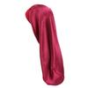 Super elastic wide-brimmed long tube hat, long hair satin nightcap, beauty salon cover hat TJM-446G