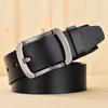 Belt Men'S Premium Retro Leather Belt Extended Size 150Cm Two-Layer Cowhide Belt