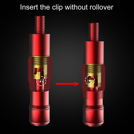 Fishing Net Connector Strong Load-bearing Anodization Connection Alloy Fishing Rod Pole Connector for Outdoor Angling