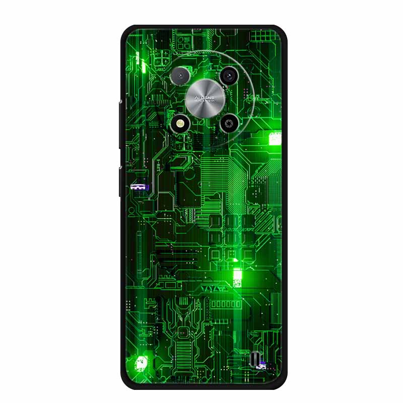 Custodia Per ZTE Blade A73 5G Lusso Morbido Silicone TPU Copri Telefono Per ZTE Blade A73 5G 7160N Cartoon Fiori Protettivi Nuovi Fundas