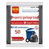 Thickened Flat-Mouth Black Garbage Bags