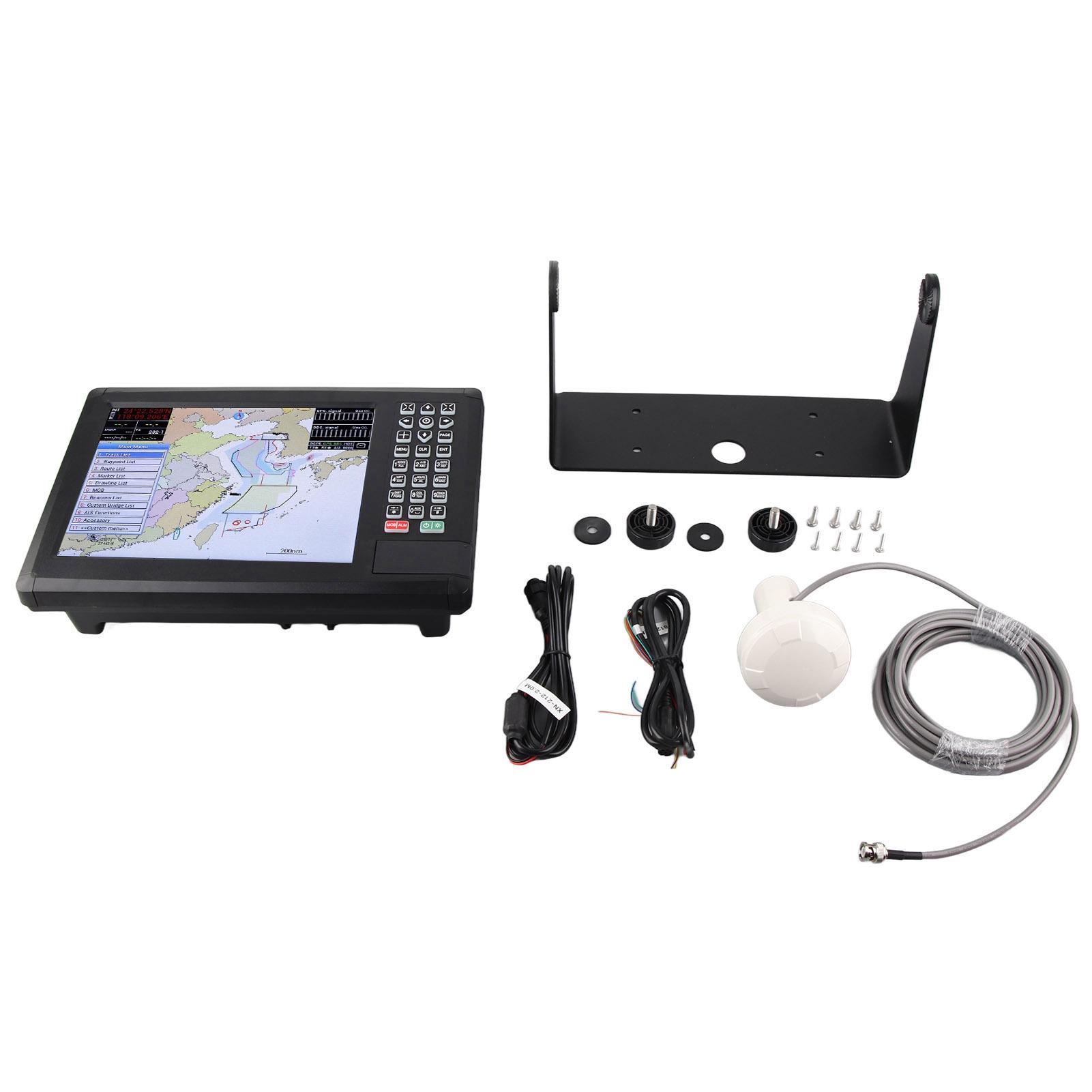 

Marine GPS Chart Plotter Ship Navigation 10.4in LCD Display Waterproof with Sound Alarm for