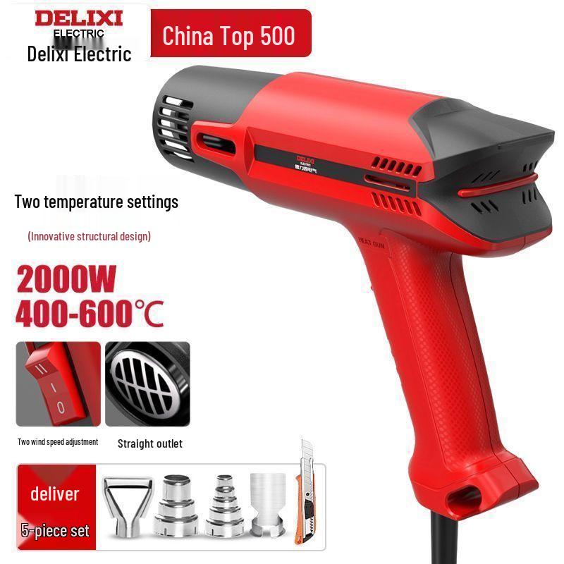 High-Power Industrial Hot Air Soldering Gun for Film Application & Sealing