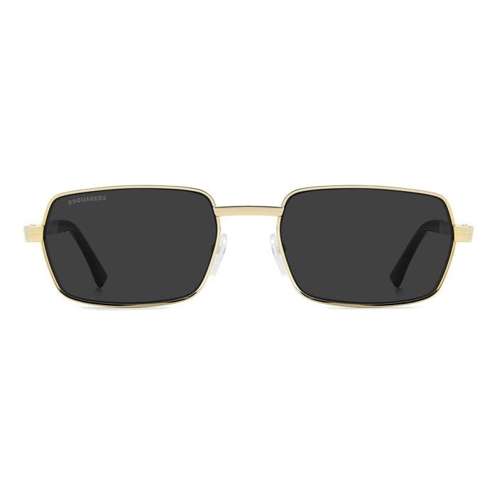 Lunettes de Soleil - DSQUARED² - D2 0192/S - Métal doré - Verres gris - 58/19/145