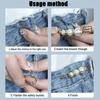 10Pcs Fashion Pearls Brooch Cardigan Collar Brooch Clip Sweater Shawl Clip Waist Pants Extender Safety Pins Easy To Use