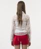 Podeowedeo Sheer Layered Shirt (White)