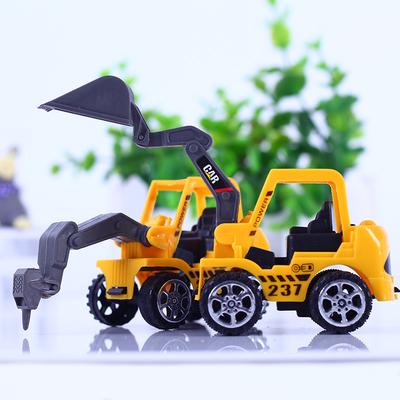 Kreativní mini malé nákladní auto bagr, román a zábavné dětské hračky