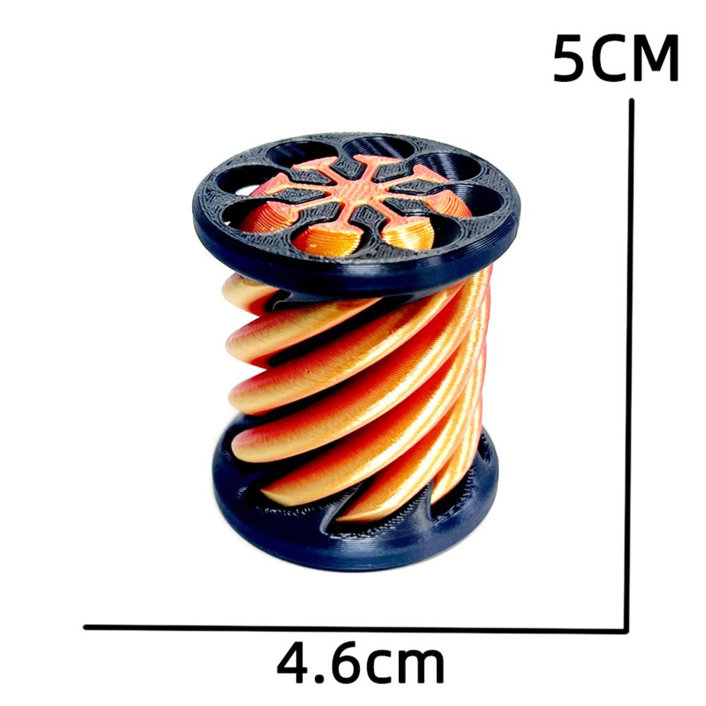 3Pcs Impossible Cone Fidget Toy Mini Vortex Thread Illusion Desktop Decoration
