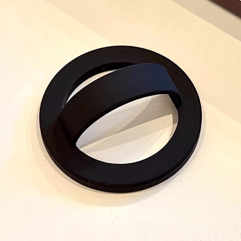 Magnetic Phone Ring Holder Grip Attachment Removable Magnetic Phone Ring Waterproof Liquid Silicone Hone Ring Holder as the picture