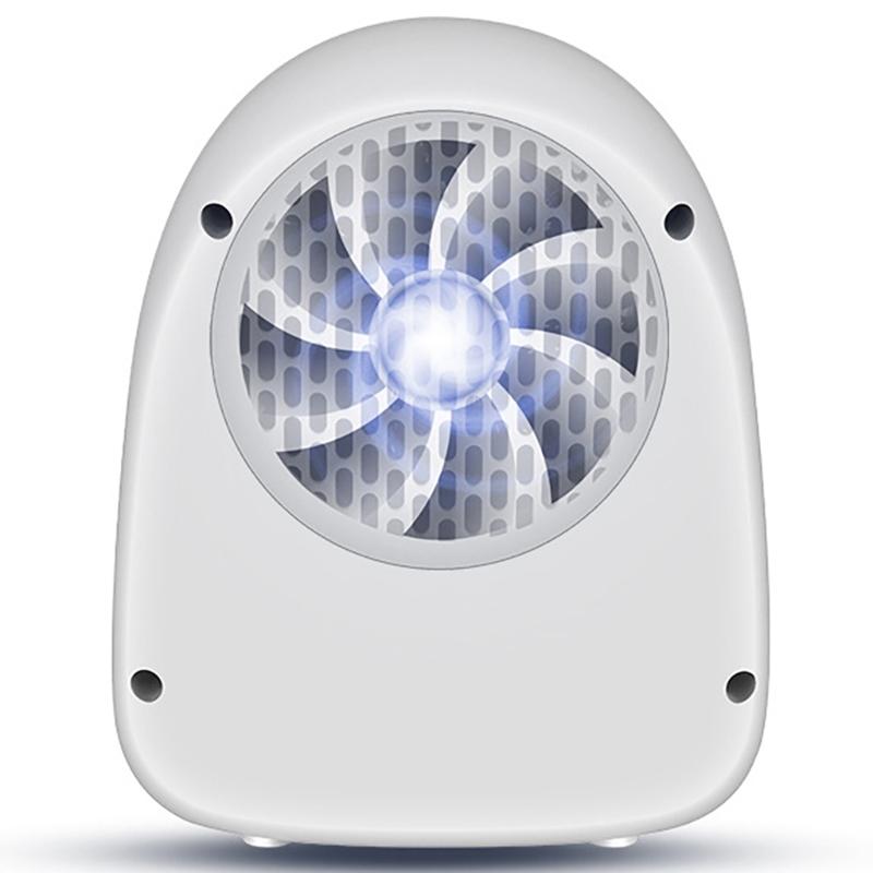 Tichý přenosný topný přístroj 500 W, topidlo do obytných prostor, účinný topný stroj, vhodný pro použití na kancelářském stole a v ložnici