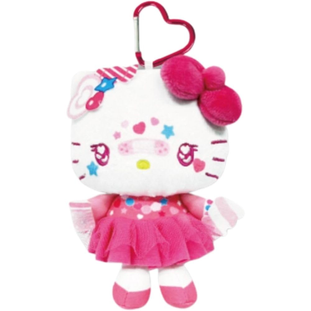 Hatayama Shoji Сумочка-пенал с маскотом Sanrio Декора Хелло Китти Прибл.. В15 x Ш10см 63203109
