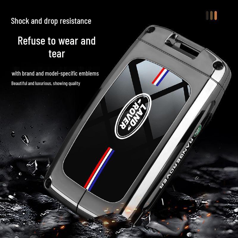 Land Rover Key Case for Range Rover, Evoque, Defender, Discovery, Sport, Freelander - Protective Shell Bag