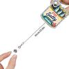 360° Swivel Retractable ID Card Holder Glitter Acrylic Badge Reel Nurse Badge Reel  Hospitals