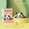 New Building Blocks Boys and Girls Panda Series Cute Orchid Flower Micro Particles Assembled Toy Birthday Gift