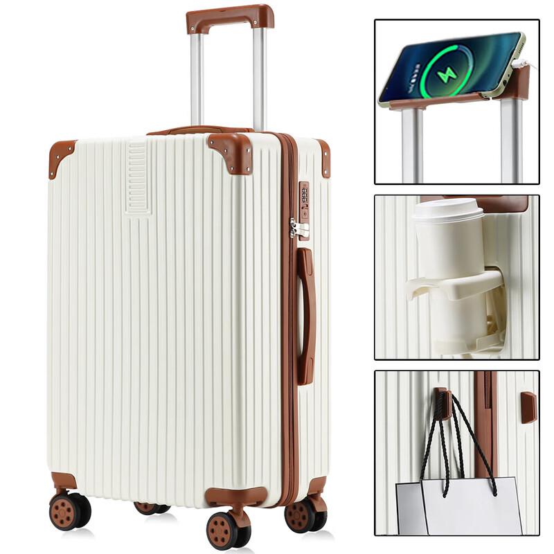 KINGSGEAR K1808 Multifunctional Spinner Luggage