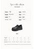 Damen Plateau Schnür-Loafer im Retro-Stil