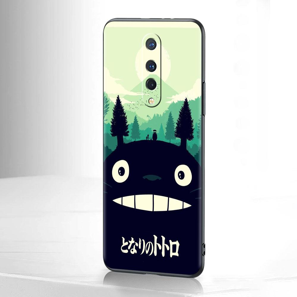 Custodia Antiurto Per OnePlus 8T 7 8 Pro 9 Nord Z 7T N10 2 N100 N200 CE 9R 5G Nera Morbida Cover per Telefono Guscio Anime Giapponese Tototro Cas