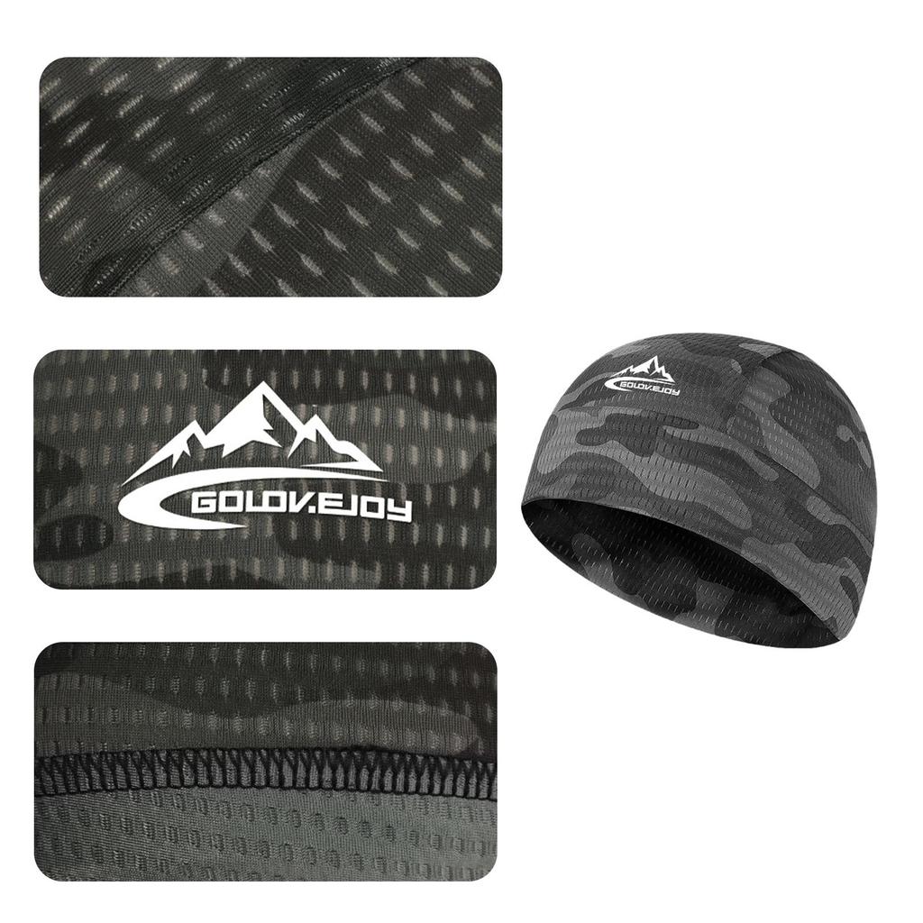 Cappellino Raffreddante Fodera per Casco Traspirante Assorbi Sudore Cappello Sportivo per Ciclismo Corsa Comodo Cappello da Escursionismo all'Aperto Cappello Asciugatura Rapida