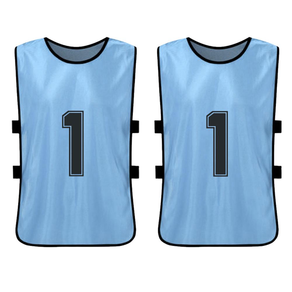 12 PCS Adults Soccer Pinnies Quick Drying Football Team Jerseys Sports Scrimmage Soccer Team