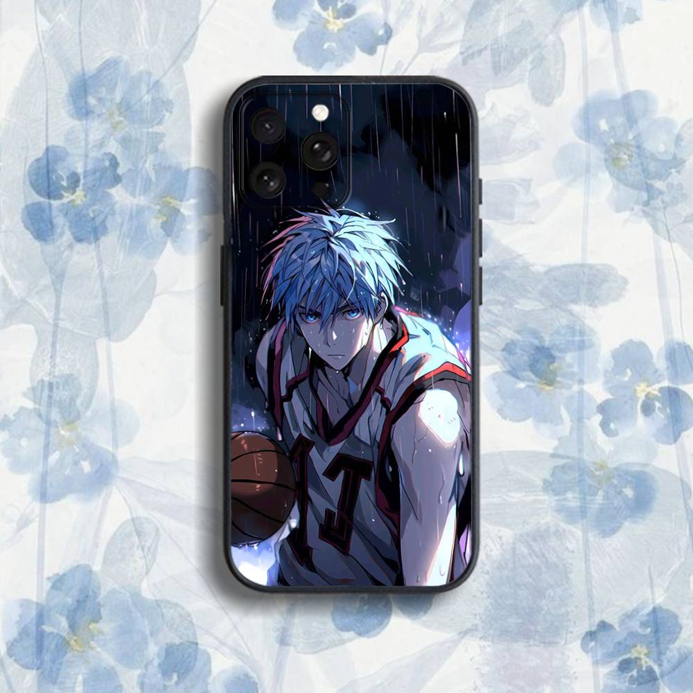 K-Kuroko's B-Basketball  Phone Case For iPhone 17,16,15,14,13,12,Pro,Max,Plus,E,SE4,Air,Mini Black Soft Box