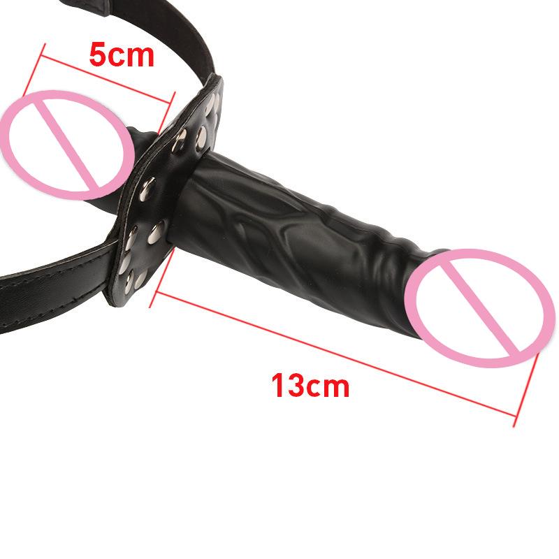 Silikónový análny dildo penis roubík Bdsm roubík ústna zátka Bondage dildo kolík orálny roubík erotické hračky sexuálne hračky pre ženy, páry, hra pre dospelých